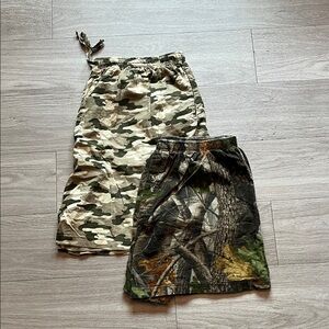 Bundle of Two Men’s Camo Pajama Shorts